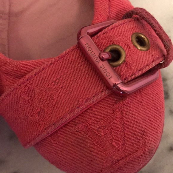 Louis Vuitton Denim Flats - Picture 2 of 4